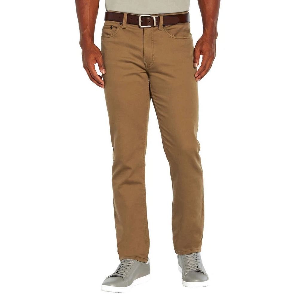 Banana Republic Men's 32 x 32 Tan Stretch Fabric 5 Pocket Pants NWT